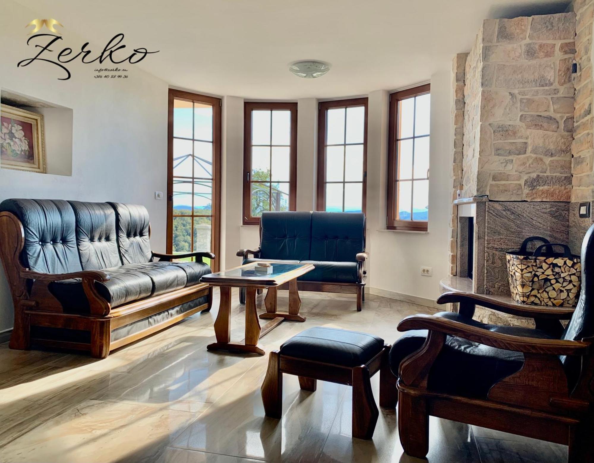 Zerko Holiday Home - Vineyard Chalet With Sauna And Jacuzzi Free Mirna Exterior photo